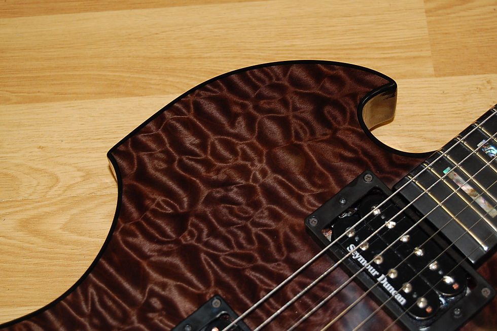Thumbnail: Carlino Identity Trans Black 5A Quilt Top