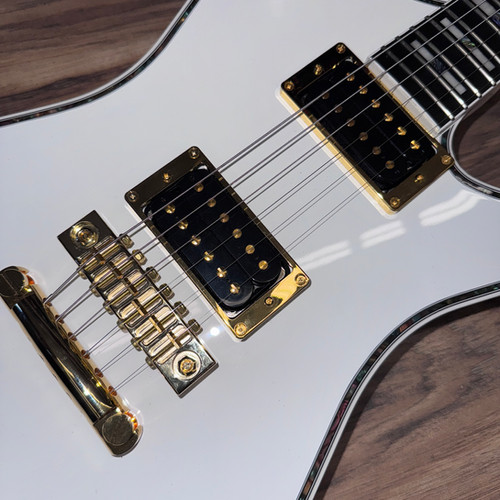 Greco GM CST white with bridge change | Carlino Guitars