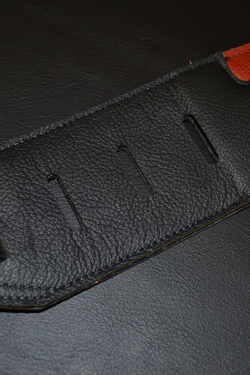 Thumbnail: Carlino Custom Contrast Series, Rust/blk leather