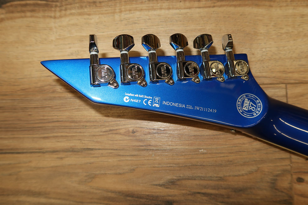 Thumbnail: ESP LTD M1 CTM 1987 2021 - dark metallic blue
