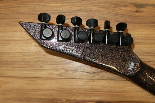 ESP LTD Kirk Hammett KHV Black Sparkle with case | Carlino Guitars