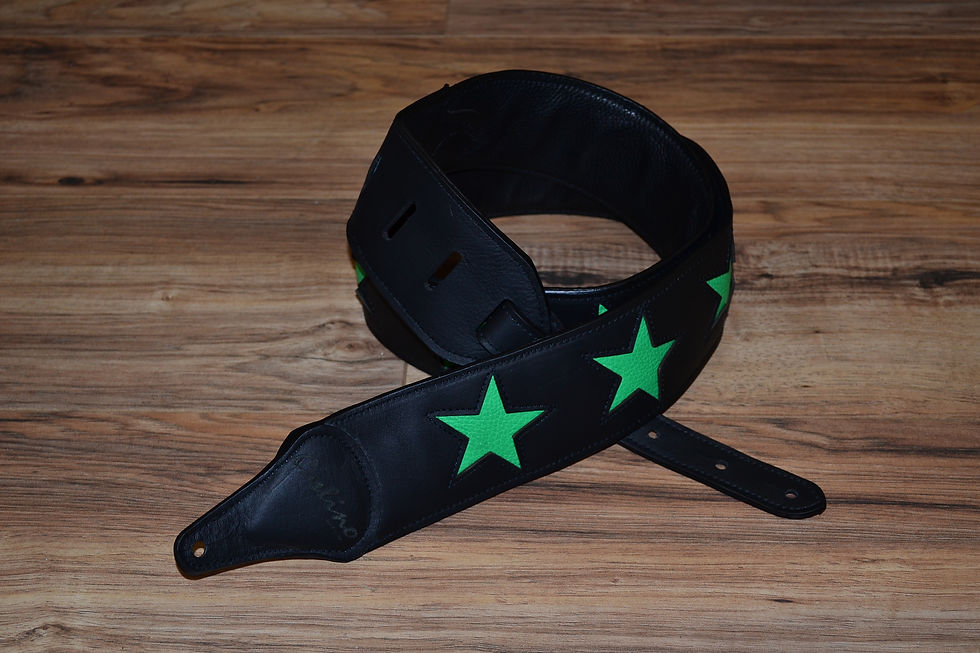 Carlino Custom Green Star Strap
