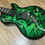 Thumbnail: Dean USA Alex Lopez Thorobred Snakeskin ALRS1 Green