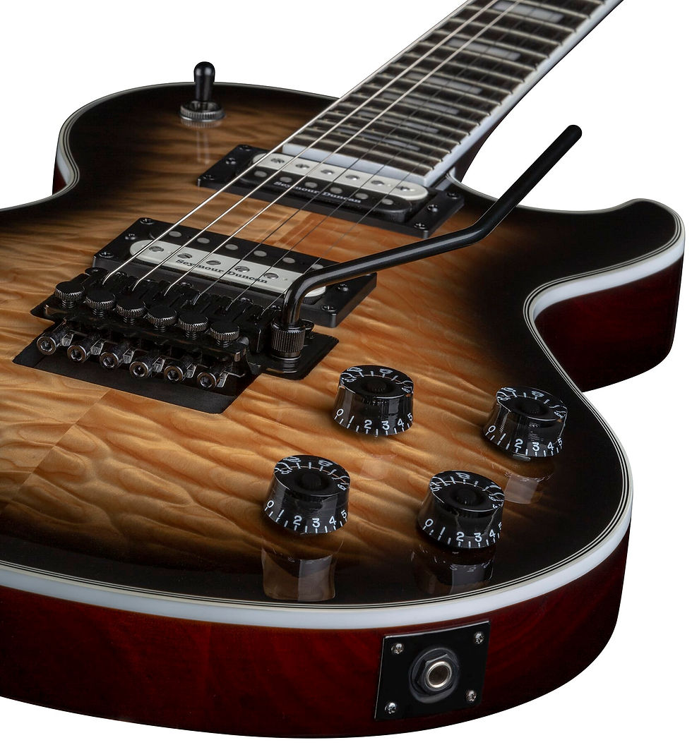 Thumbnail: TB Select Floyd QM Natural Black Burst