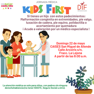 Jornada Médica para Niños - Kids First