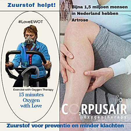 zuurstof bestrijdt symptomen artrose