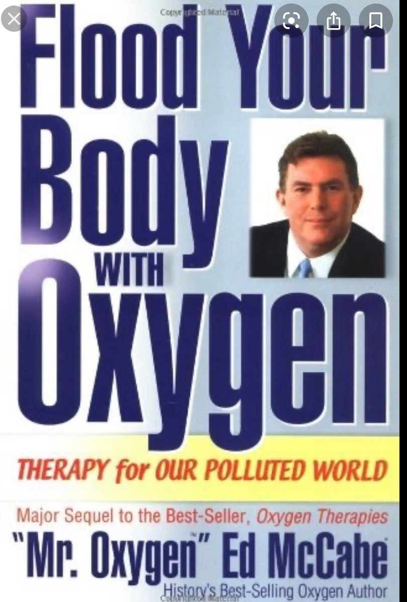 Mr.Oxygen Ed Mcabe was de eerste en enige persoon in de geschiedenis die het grote publiek bewust maakte van het bestaan en de voordelen van actieve zuurstoftherapieën.