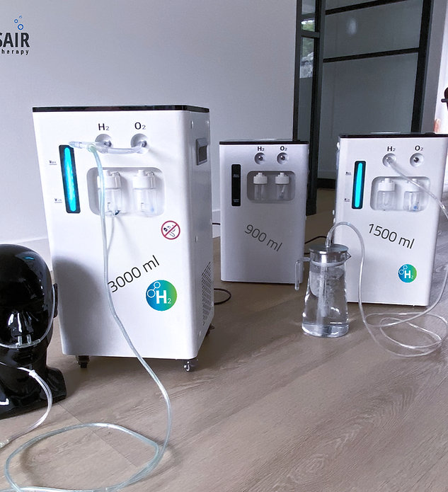 HG-3000 Pro Waterstof-Inhalatiemachine– High Flow 3000 ml/min