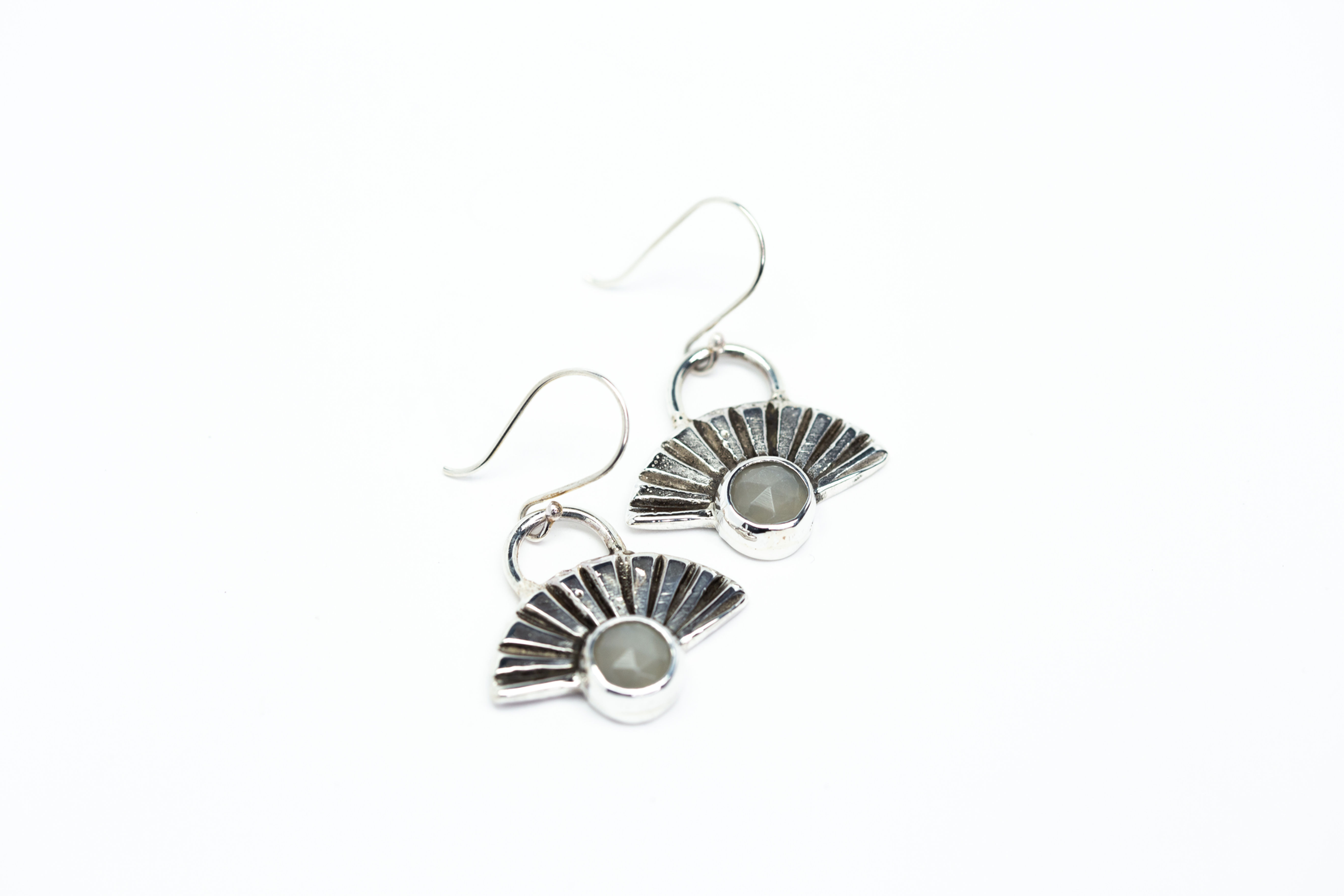 SOLEIL Sunburst Drop Earrings