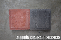 ADOQUÍN CUADRADO 20X20X8