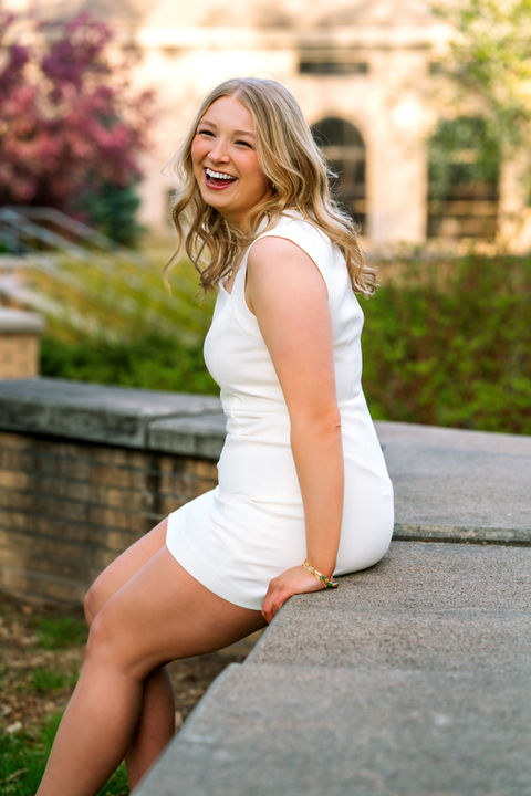 College Senior pictures at the CSU Oval