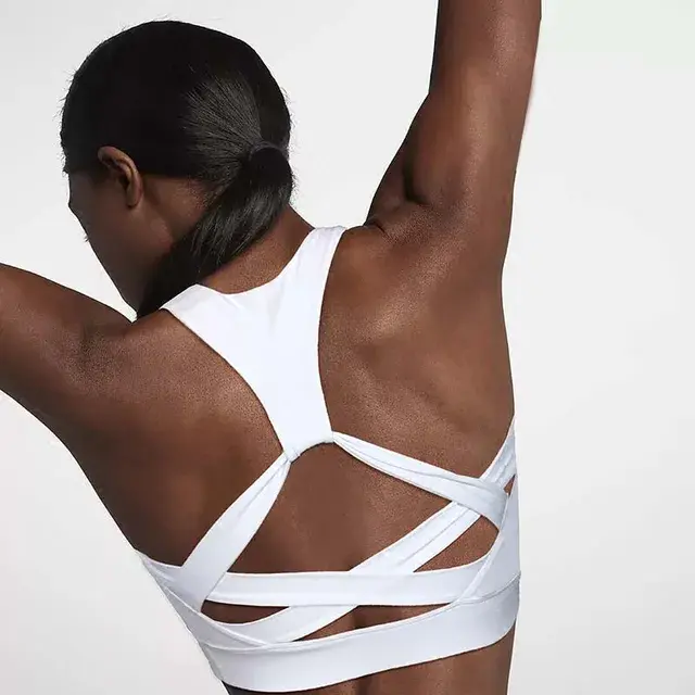 Brassière de yoga bretelle croisé