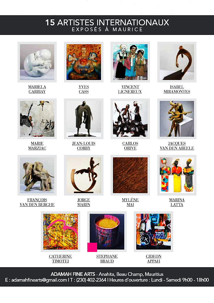 Galerie Adamah Fine Arts,Ile Maurice