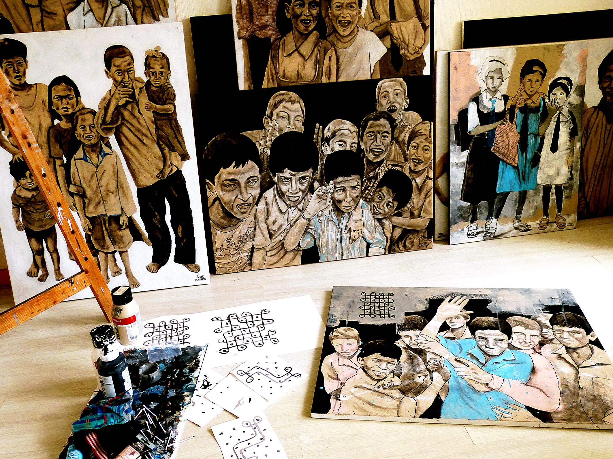 L'atelier à Rennes en 2015