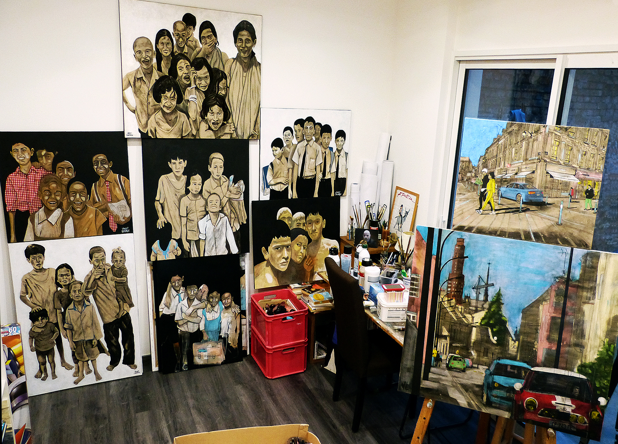 L'atelier à Amiens en 2017