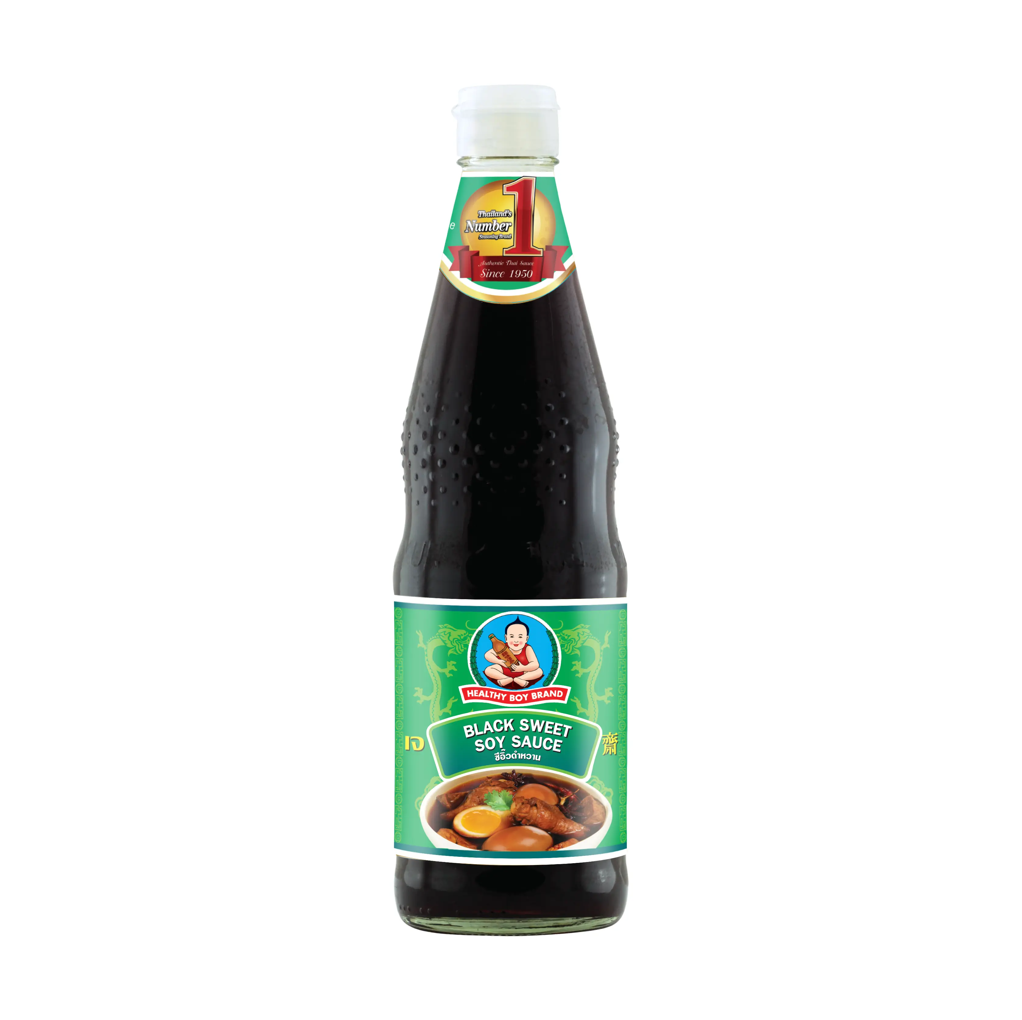 肥兒標 甜味黑醬油 Healthy Boy Brand Black Sweet Soy Sauce (Green Cap) 700ml