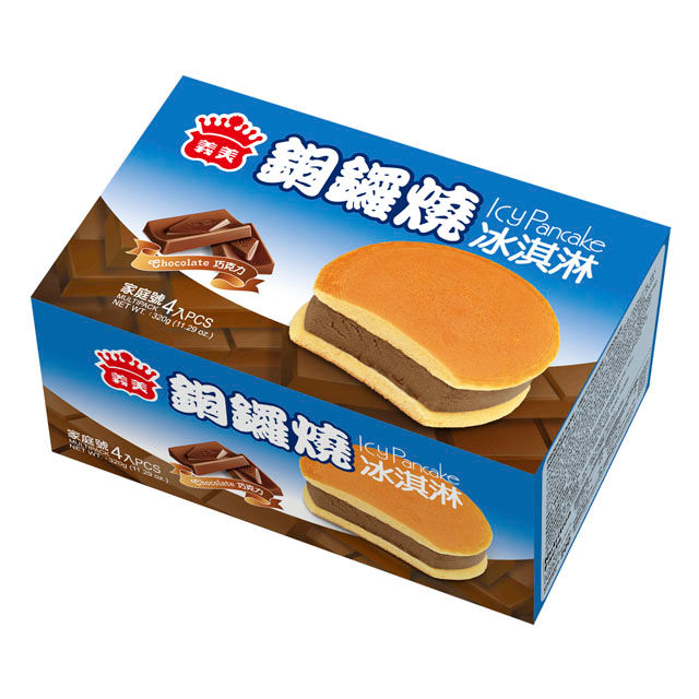 義美銅鑼燒冰淇淋巧克力 I Mei Icy Pancake Chocolate 1 pcs