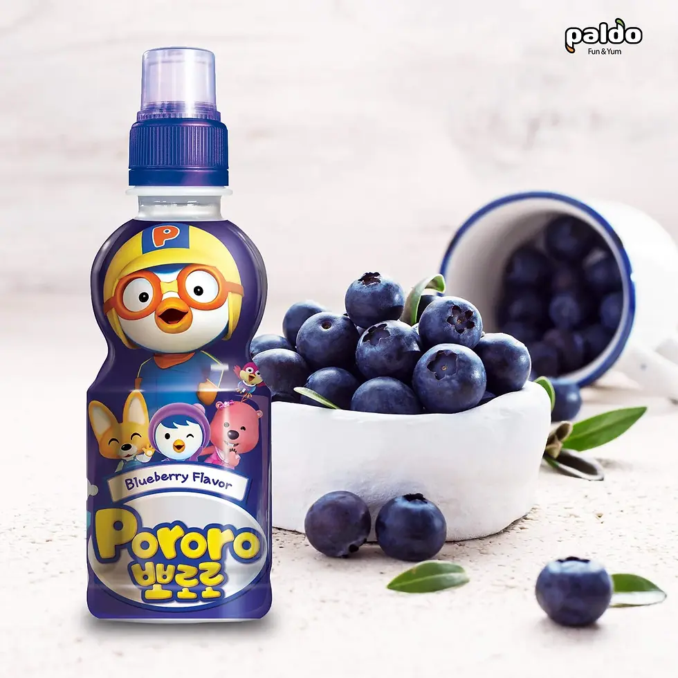 啵樂樂藍莓味飲料 Pororo Blueberry Flavor Drink 235ml