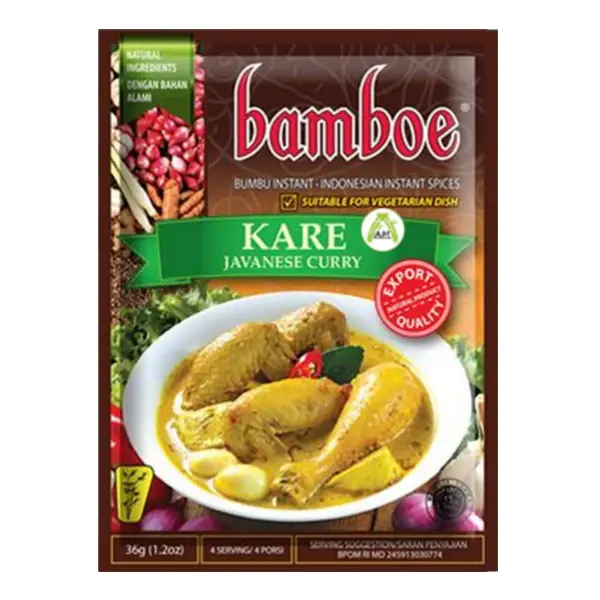 印尼風味咖哩料 Bamboe Kare 36g