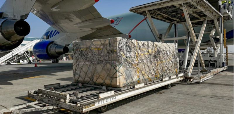 Asyad airlifts 25 tonnes of equipment from Italy to Oman