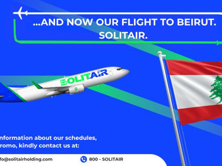 SolitAir starts direct cargo flights from Dubai to Beirut