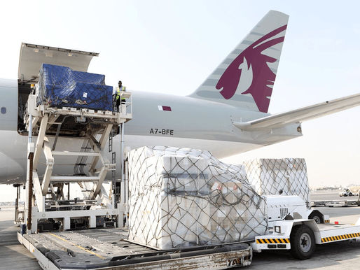 QR delivers 720 tonnes of life-saving aid free of cost