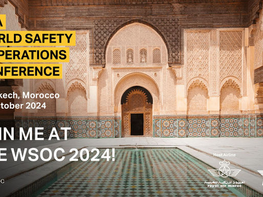 IATA world safety & operations meet in Marrakech in October