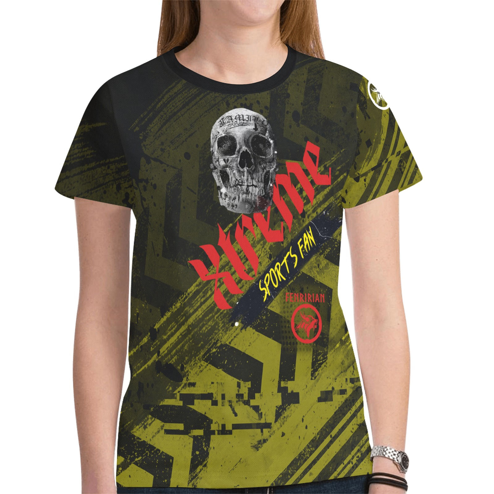 Xtreme Sports Fan New All Over Print T-shirt for Women (Model T45)