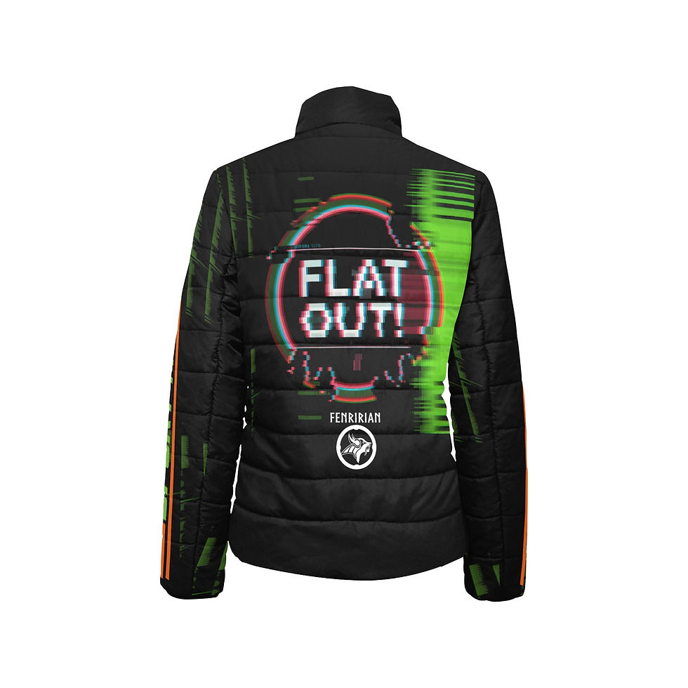 Thumbnail: FLAT OUT Women's Stand Collar Padded Jacket (Model H41)