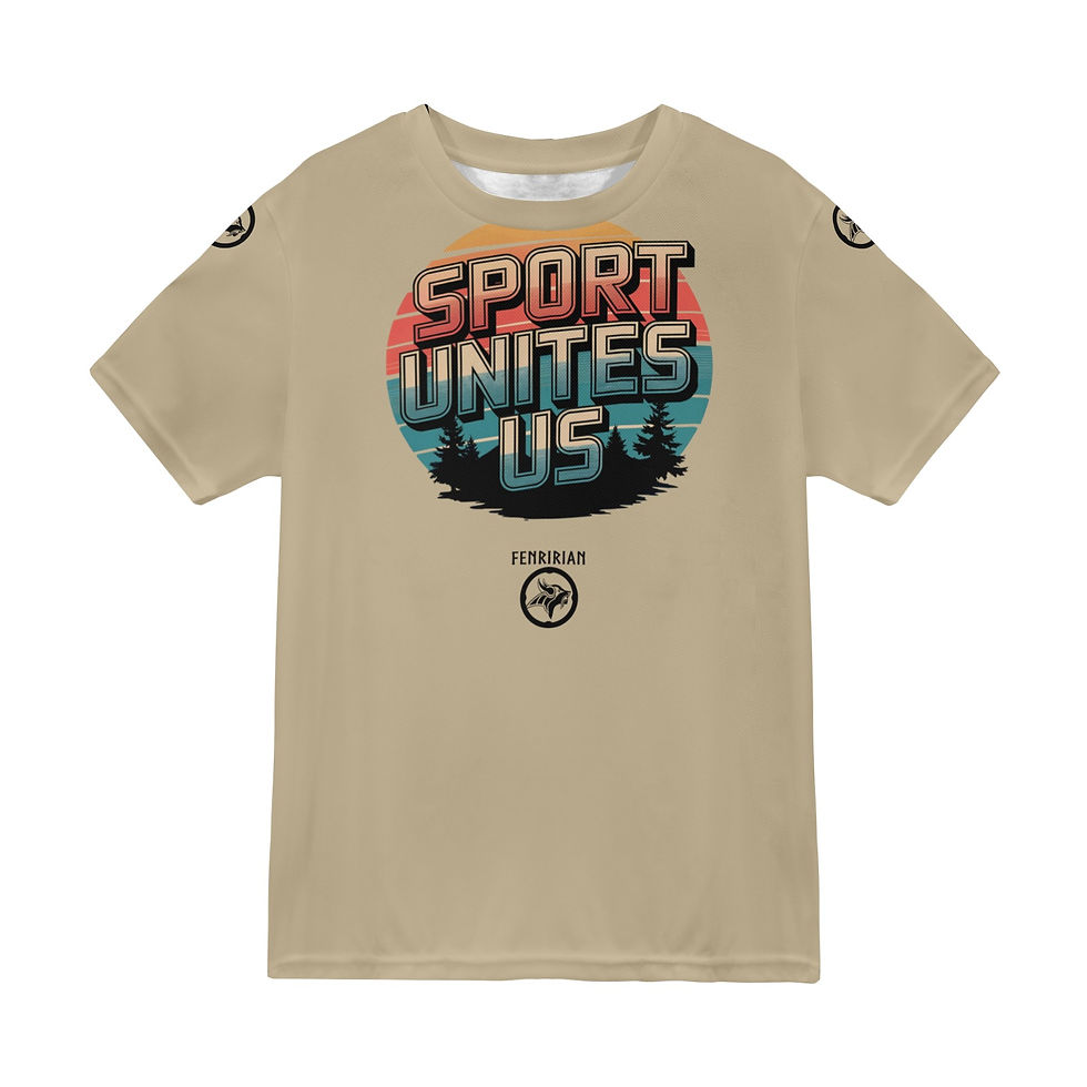Thumbnail: Sport Unites Us New All Over Print T-shirt for Men (Model T45)