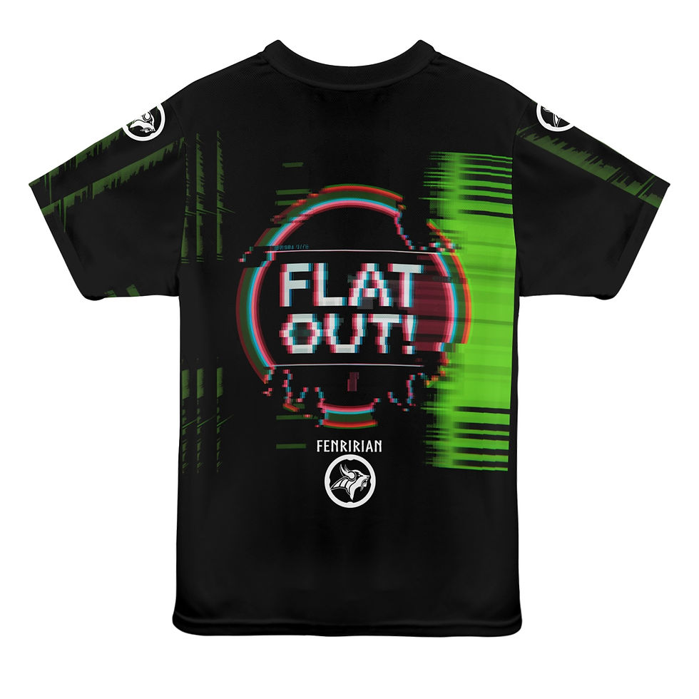 Thumbnail: FLAT OUT New All Over Print T-shirt for Women (Model T45)