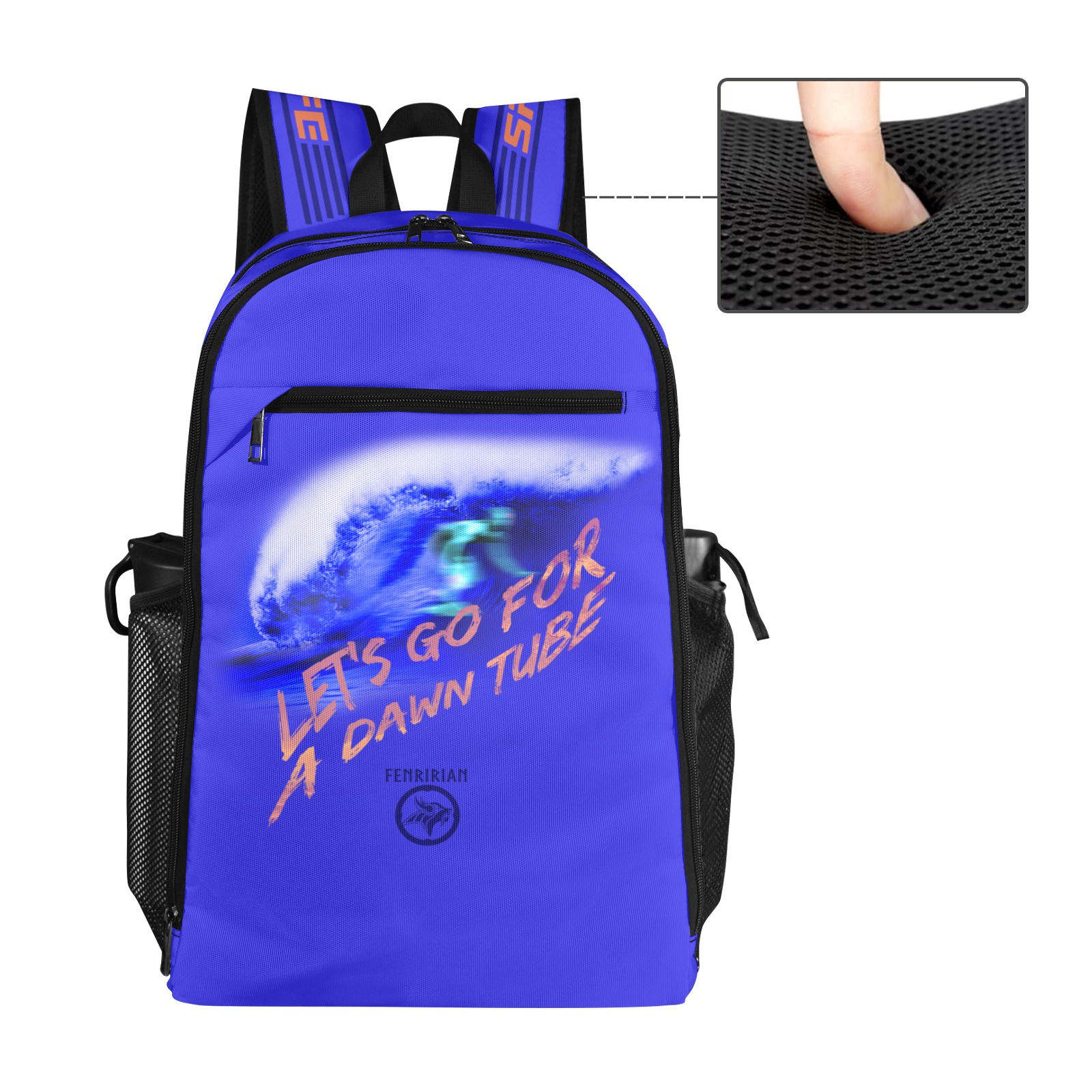 Dawn Tube All Over Print Leisure Sports Backpack (Model 1741)