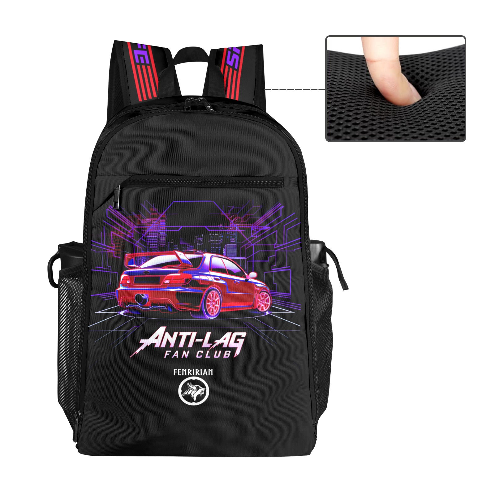 Anti-Lag Fan Club All Over Print Leisure Sports Backpack (Model 1741)