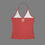 Thumbnail: Fenririan sport red Women's V-Neck Halter Top (Model T83)