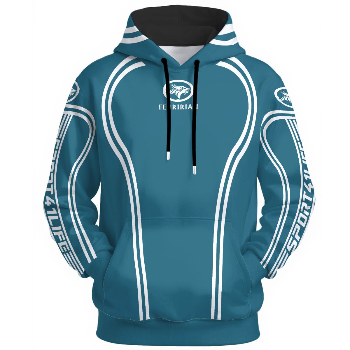 SPORT41LIFE S1 aviation blue | Hoodie for Men