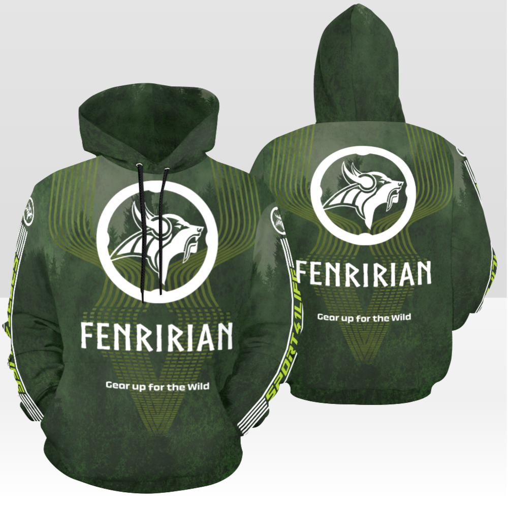 Fenririan x Sport41life All Over Print Hoodie for Men (USA Size) (Model H13)