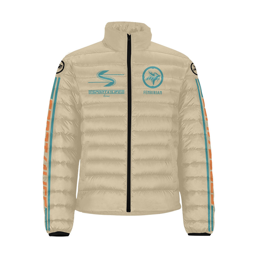 Thumbnail: Sport Unites Us Men's Stand Collar Padded Jacket (Model H41)