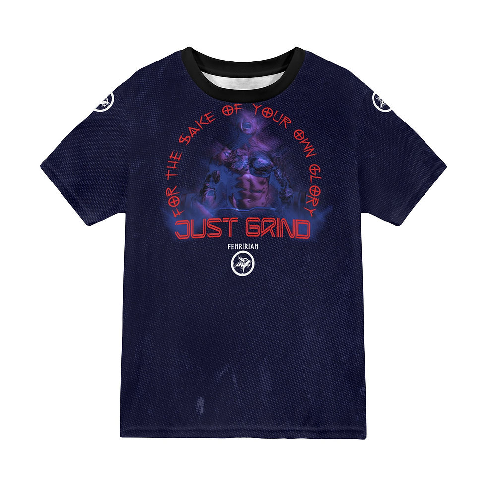 Thumbnail: Just Grind New All Over Print T-shirt for Men (Model T45)