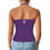 Thumbnail: Fenririan sport purple Women's V-Neck Halter Top (Model T83)