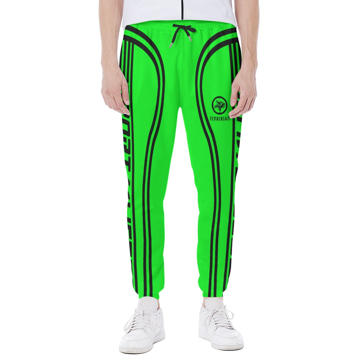 SPORT41LIFE S1 fluo green | Sport Pants for Men