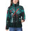 Thumbnail: Xtreme Sports Glitch Women's Stand Collar Padded Jacket (Model H41)