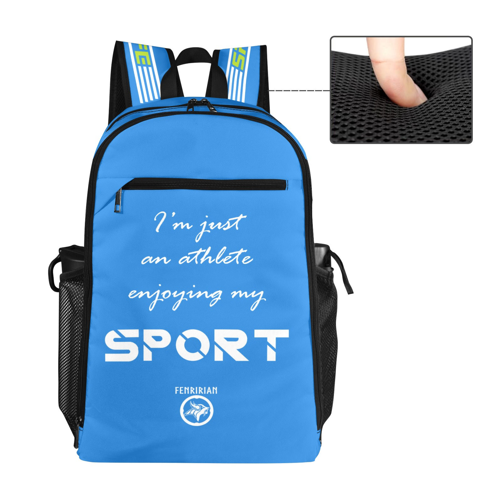 Just an Athlete All Over Print Leisure Sports Backpack (Model 1741)