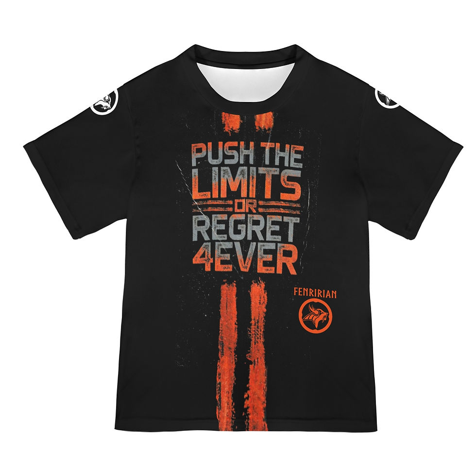 Thumbnail: Push the Limits New All Over Print T-shirt for Women (Model T45)