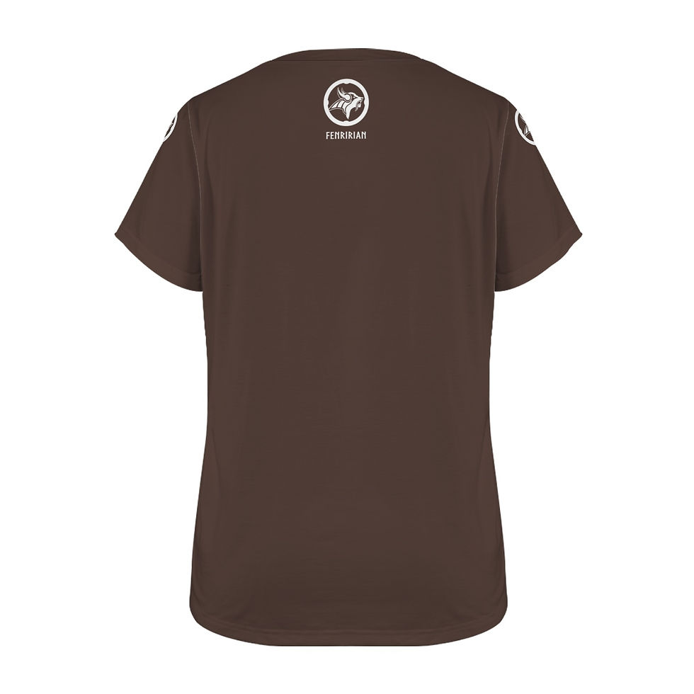 Thumbnail: Fenririan brown Women's Crewneck Short Sleeve T-Shirt