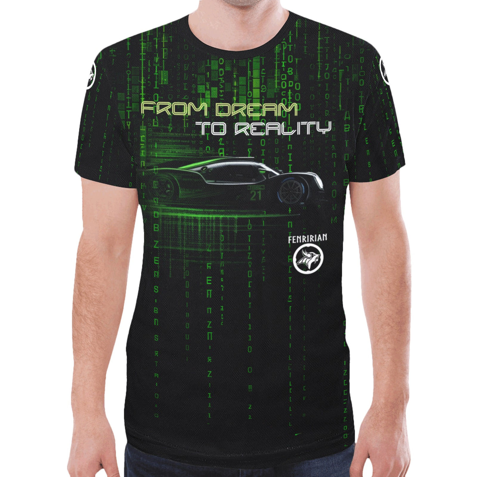 Matrix Hypercar New All Over Print T-shirt for Men (Model T45)
