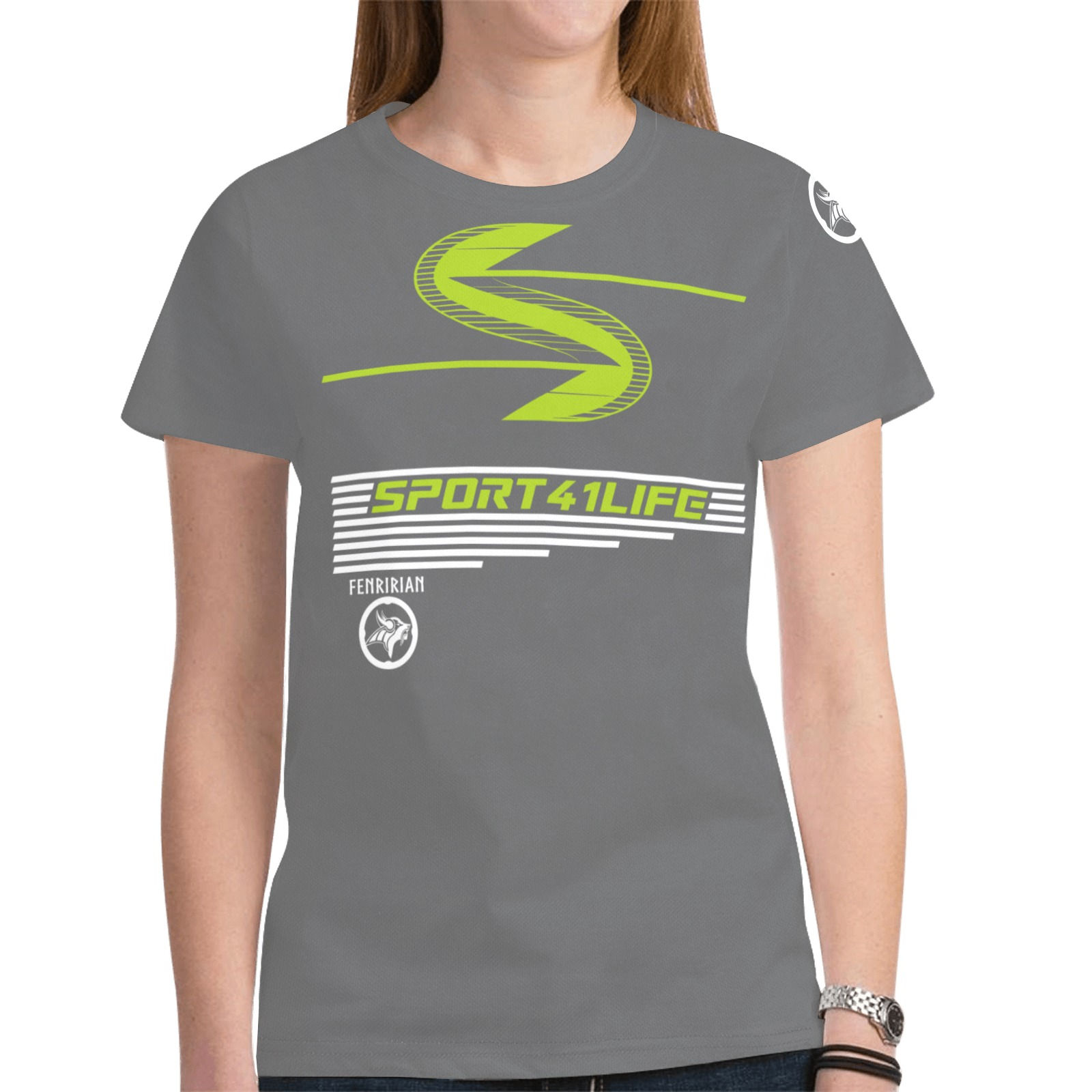 Sport41life New All Over Print T-shirt for Women (Model T45)