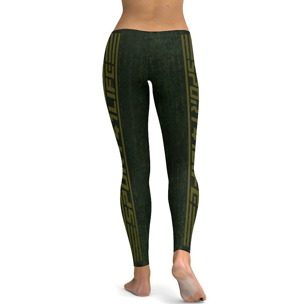 Thumbnail: Lone Wolf Lifestyle Women's Yoga Leggings (SY010-)