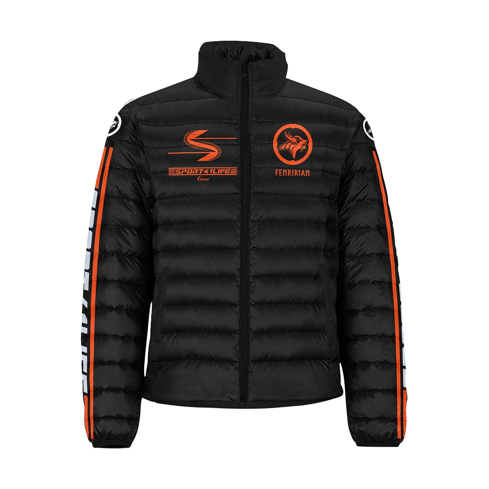 Thumbnail: Maximum Outta Life Men's Stand Collar Padded Jacket (Model H41)