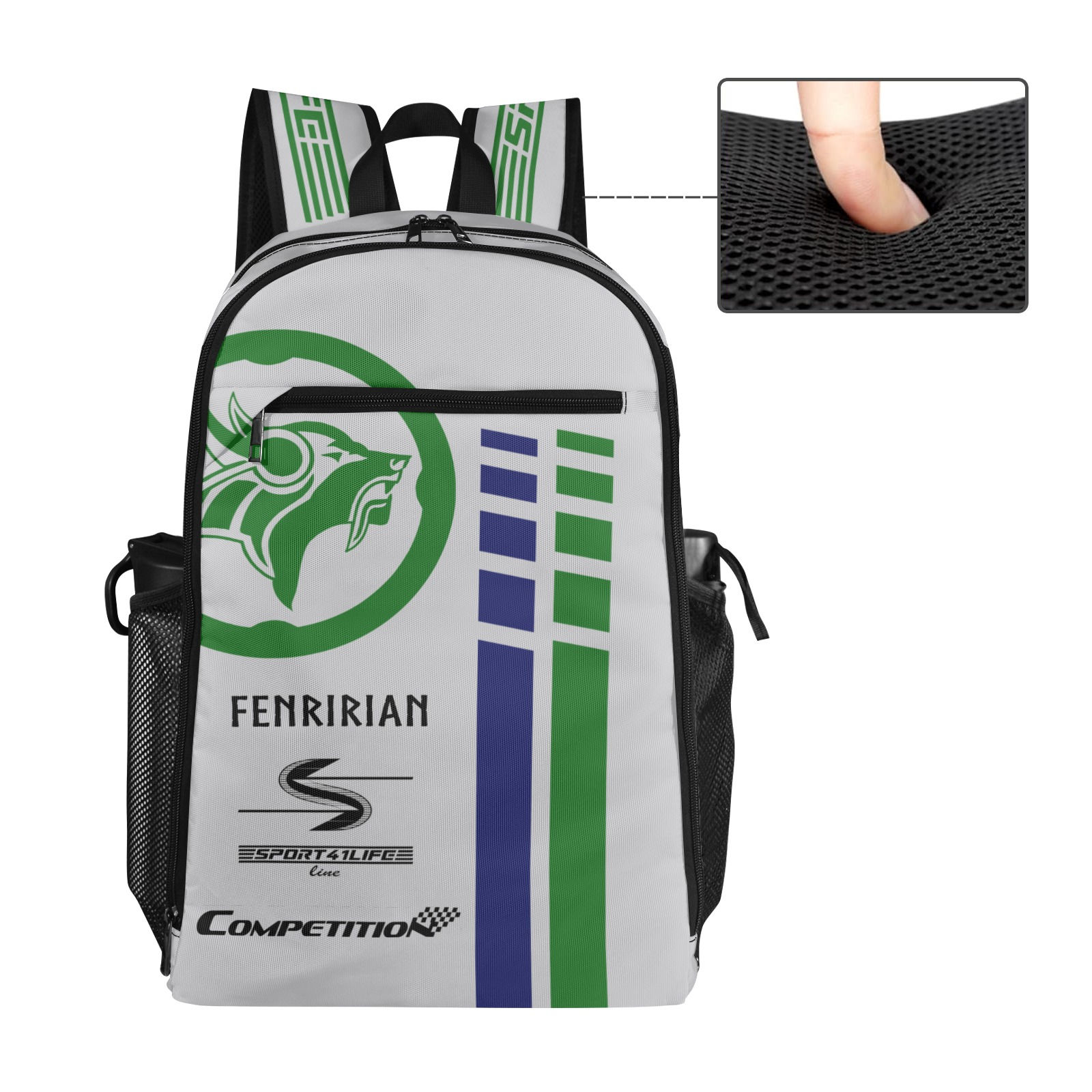 Competition FIR-GF All Over Print Leisure Sports Backpack (Model 1741)