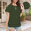 Thumbnail: Fenririan military green Women's Crewneck Short Sleeve T-Shirt